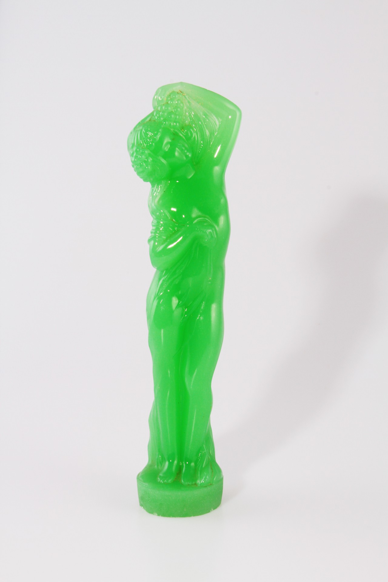 Green Joblings Art Glass figurine Logo